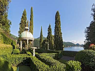 Morcote, Parco Scherrer