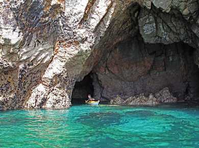 Morgat, Grottes Marines