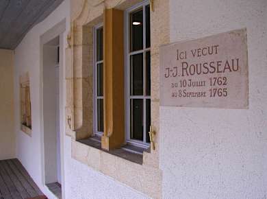Môtiers, Musée Jean-Jacques Rousseau