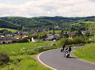 Bitburg, Motorradtour in der Eifel