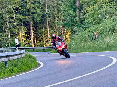 Motorradtour durch den Naturpark Obere Donau bei Beuron