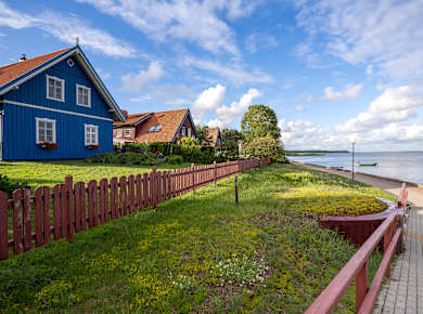 Litauen, Gemeinde Neringa, Ortschaft Nida auf der kurischen Nehrung