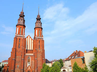 Opole, Kathedrale zum Heiligen Kreuz