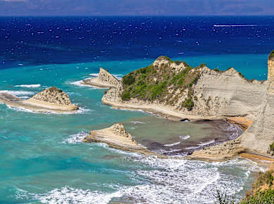 Peroulades (Insel Korfu), Kap Drastis