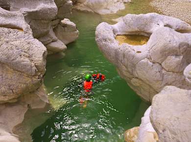 Pont-de-Soleils, Canyon du Haut Jabron