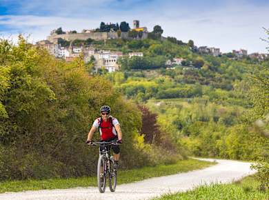 Porec, Radwanderweg Parenzana