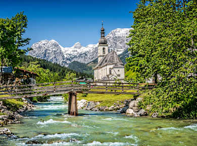 Ramsau bei Berchtesgaden, Pfarrkirche St. Sebastian