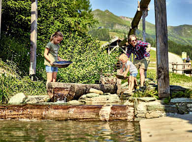 Rauris, Goldwaschplatz