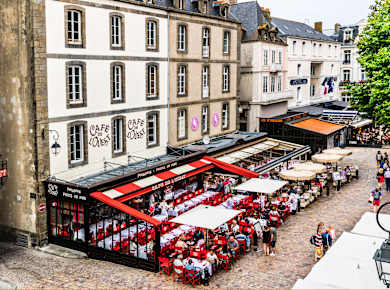 Saint-Malo, Place Chateaubriand