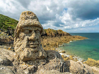 Saint-Malo - Rothéneuf, Rochers Sculptés