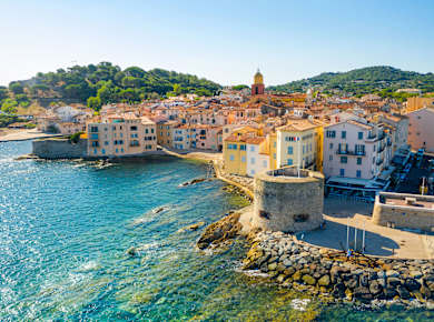Saint-Tropez, Wandern am Strand