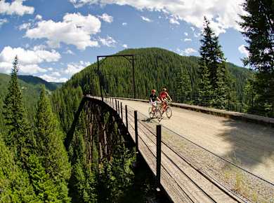 Saltese, MT, Hiawatha Bike Trail