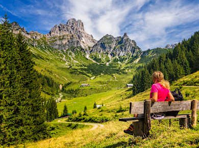 Salzkammergut, Blick auf die Bischofsmütze