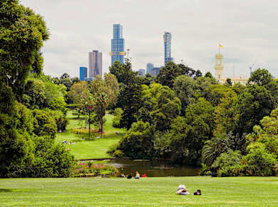 Melbourne, Königliche Botanische Gärten Melbourne