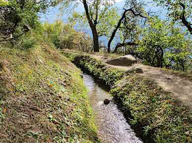 Sion, Suonen-Wanderweg
