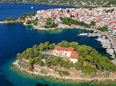 Skiathos (Insel Skiathos), Festungsinsel Bourtzi