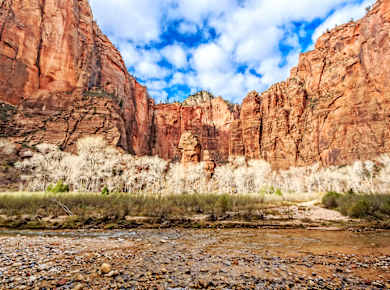 Springdale, UT, Temple of Sinawawa