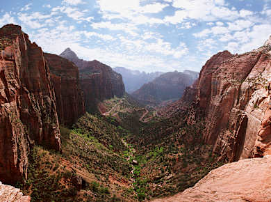 Springdale, UT, Zion Canyon Overlook