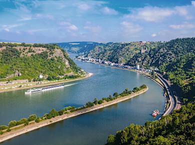 St. Goarshausen, Welterbe-Mittelrheintal