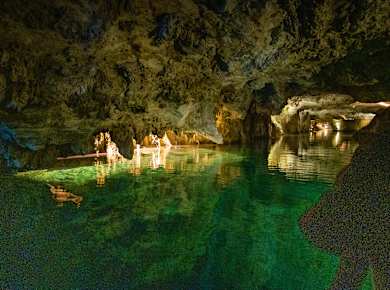 St. Leonard, Lac Souterrain de St-Léonard