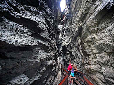 St. Martin bei Lofer, Vorderkaserklamm