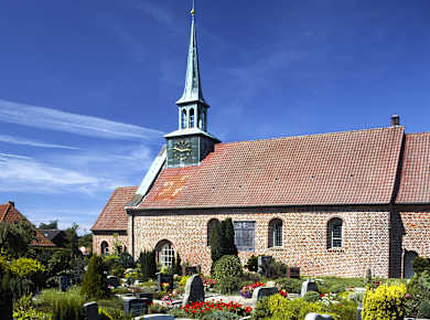 St. Peter-Ording, St. Peter-Kirche Dorf