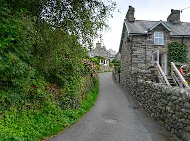 Harlech, Ffordd Pen Llech
