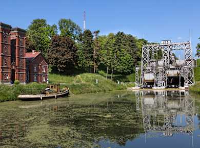 Strépy-Bracquegnies, Belgischer Canal du Centre
