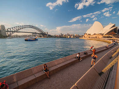 Sydney Rundgang: Alle Highlights zu Fuß entdecken