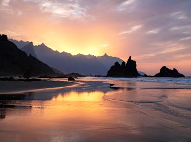 Teneriffa, Strände von Taganana, Benijo Strand