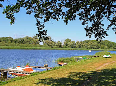 Teterow, Burgwallinsel