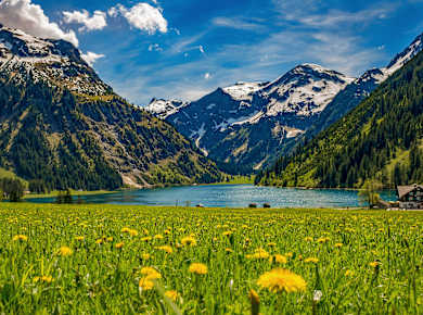 Tirol, Tannheimer Tal, Vilsalpsee