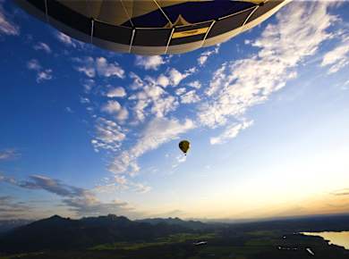 Truchtlaching, Ballonfahrten Chiemgau