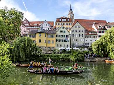 Tübingen, Stocherkahnfahrt