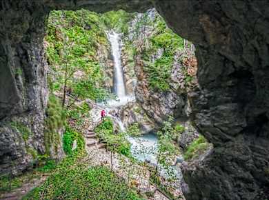 Unterloibl, Tscheppaschlucht