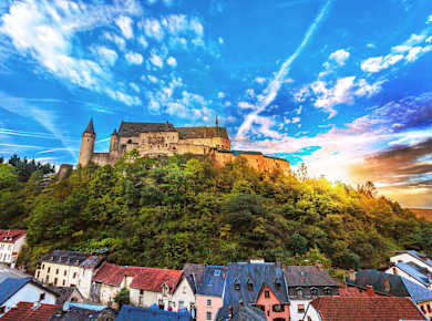 Vianden, mittelalterliche Burg