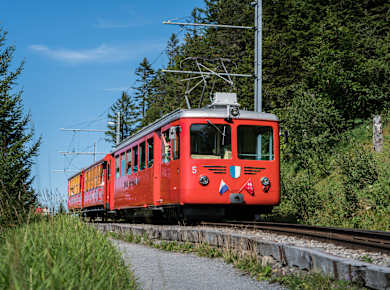 Vitznau, Zahnradbahn Vitznau