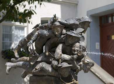 Wangen im Allgäu, Spuckbrunnen