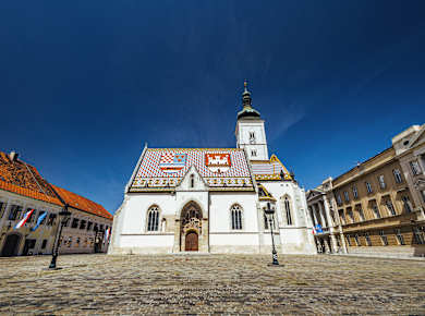 Zagreb, Markusplatz