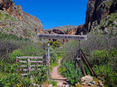 Zakros, Zakros Gorge