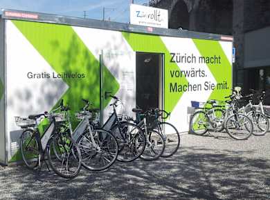 Zürich, Veloverleih ›Züri rollt‹