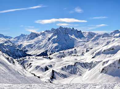 Skigebiet Zürs Lech