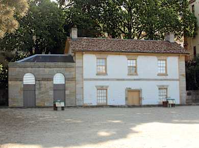 Front of Cadman's Cottage