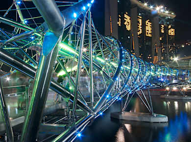 Double-Helix-Bridge