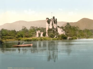 Ross Castle, I, Killarney. County Kerry, Ireland