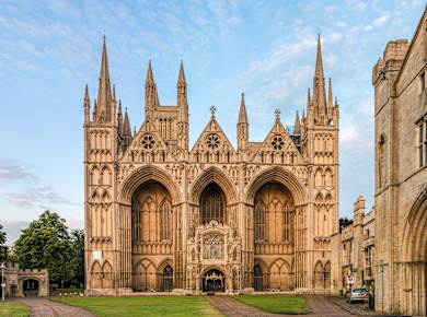 Peterborough Cathedral Exterior 1, Cambridgeshire, UK - Diliff