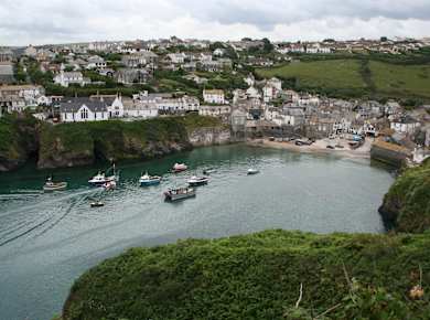 2006-07-08.Port Isaac, Cornwall, England