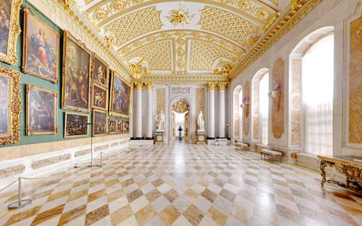 Galeriesaal der Bildergalerie, Foto: André Stiebitz, Lizenz: SPSG/ PMSG