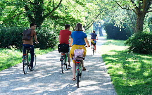 Radtour durch Potsdam, Foto: Nadine Redlich, Lizenz: PMSG Potsdam Marketing und Service GmbH