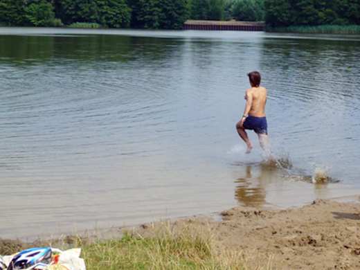 Pack' die Badehose ein... / Todnitzsee bei Beestensee, Foto: Dana Klaus, Lizenz: Tourismusverband Dahme-Seenland e.V.